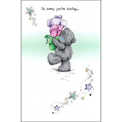 Leaving Me to You Bear Card £2.25